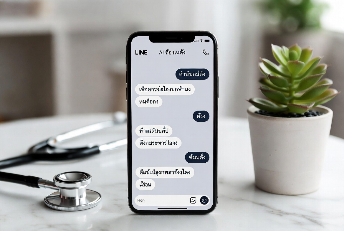 LINE chat booking for clinic